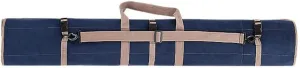 120cm 130cm 150cm Waterproof Fishing Rod Bag Portable Single Layer Case Fishing Tackle Storage Accessories Roll Up Bag(Blue,150cm)