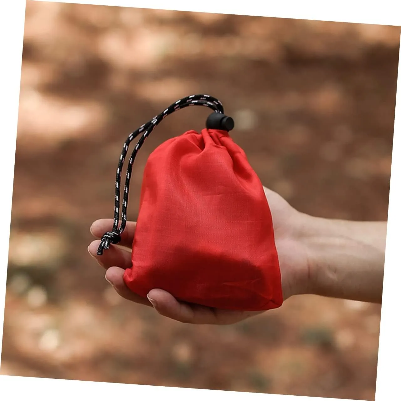 16pcs Portable Drawstring Storage Bags for Small Sundries Lightweight for Family Travel Camping and Home Organization