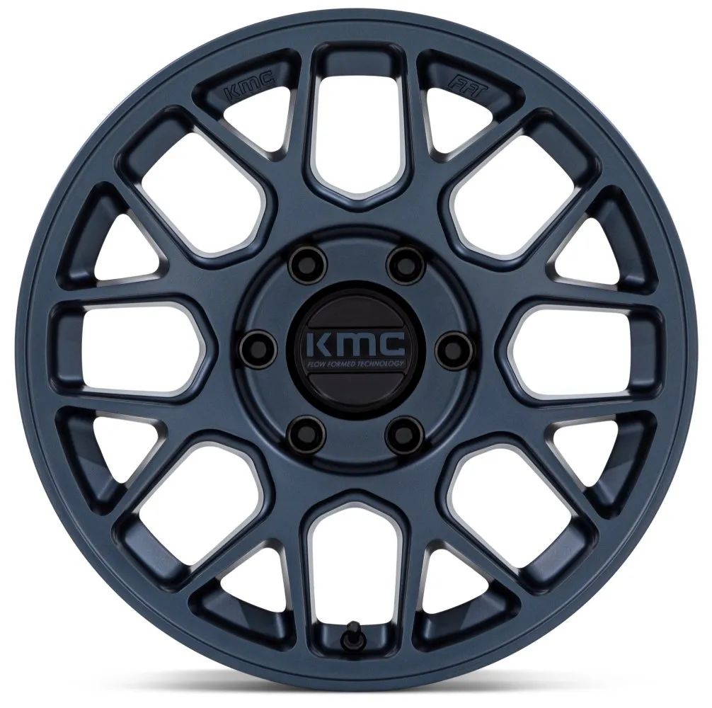 17x8.5 KMC KM730 Hatchet Metallic Blue 6x5.5/139.7 -10mm
