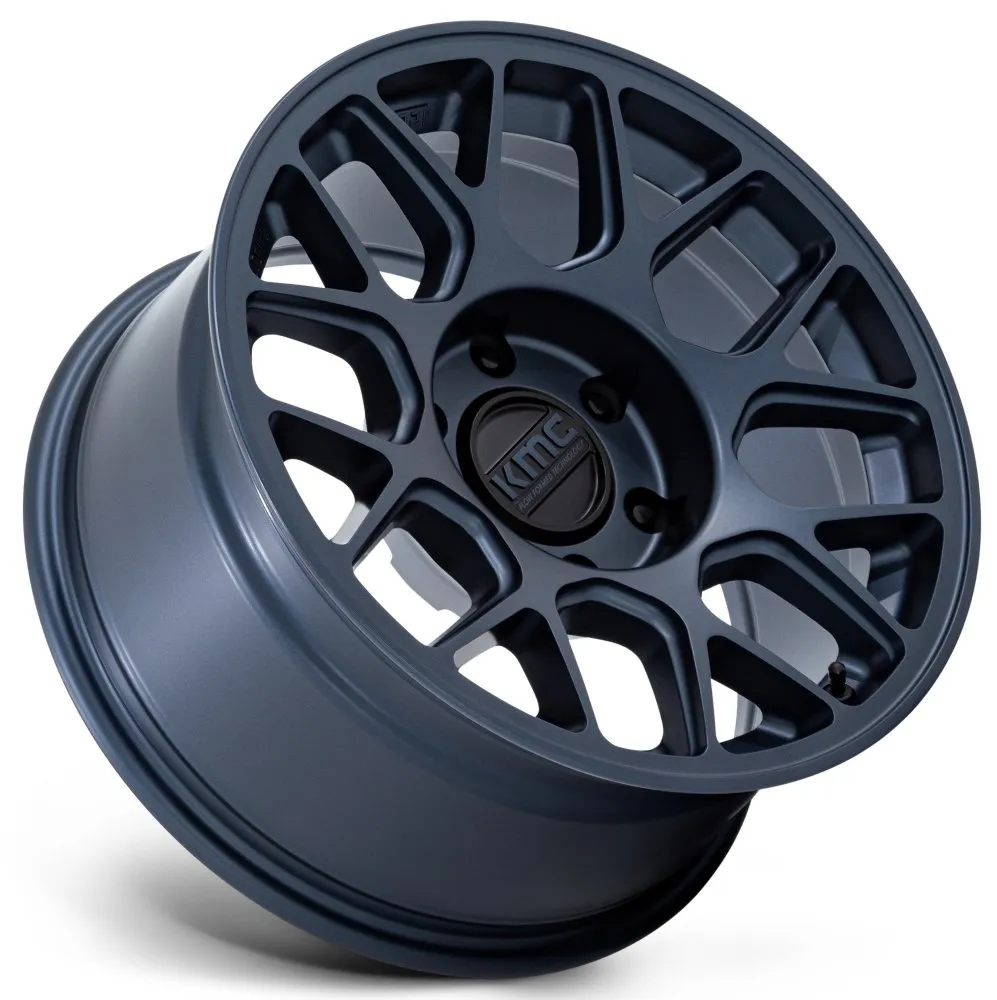 17x8.5 KMC KM730 Hatchet Metallic Blue 6x5.5/139.7 -10mm