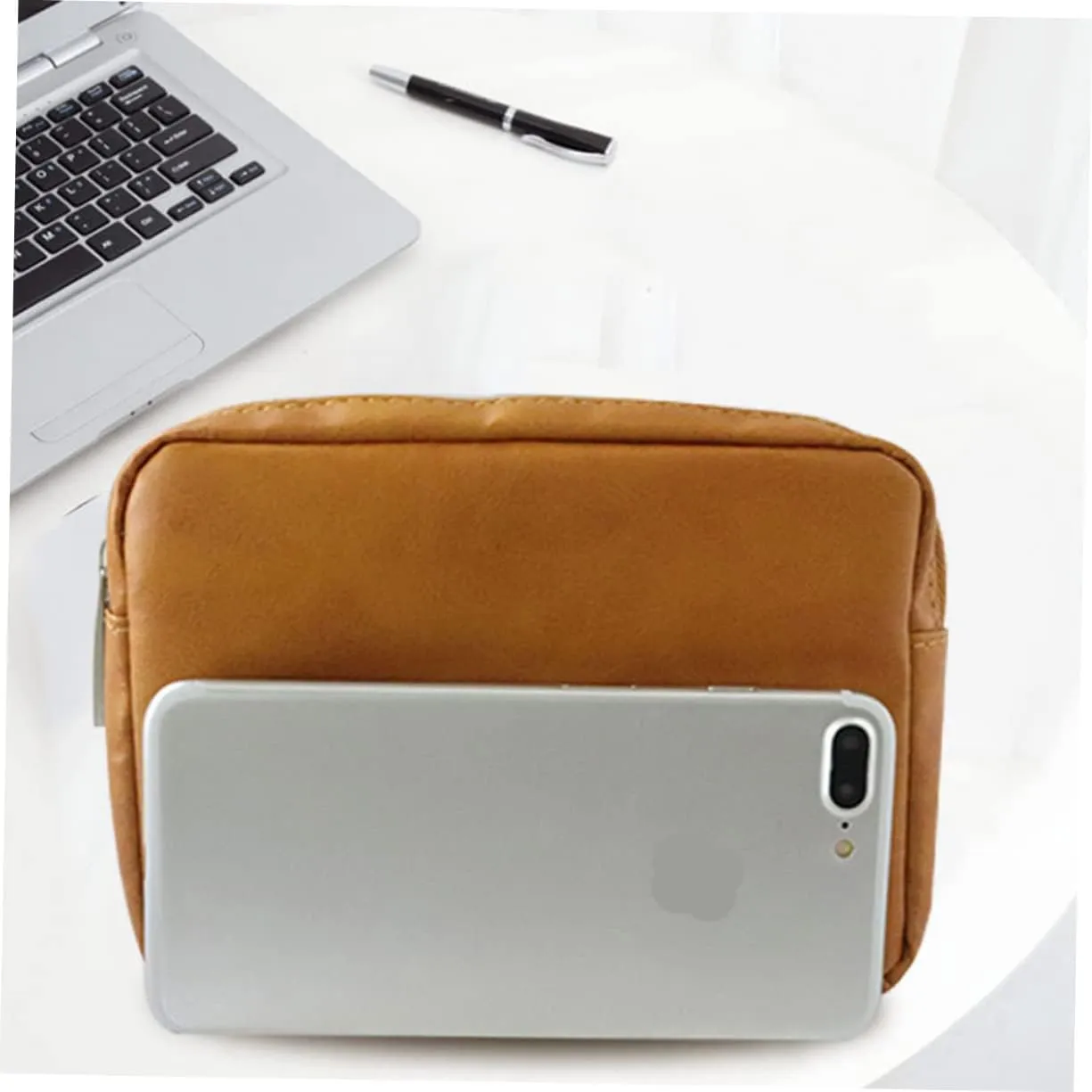 2 Pcs Wear-resistant Storage Bag Multipurpose Travel Cable Organizer Charger Organizer Lids Waterproof Power Bank Pouch