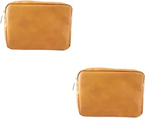 2 Pcs Wear-resistant Storage Bag Multipurpose Travel Cable Organizer Charger Organizer Lids Waterproof Power Bank Pouch