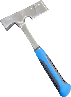 20 Oz. Shingle Hatchet Roofing Hammer (Single Head with Continuous Steel Shaft)