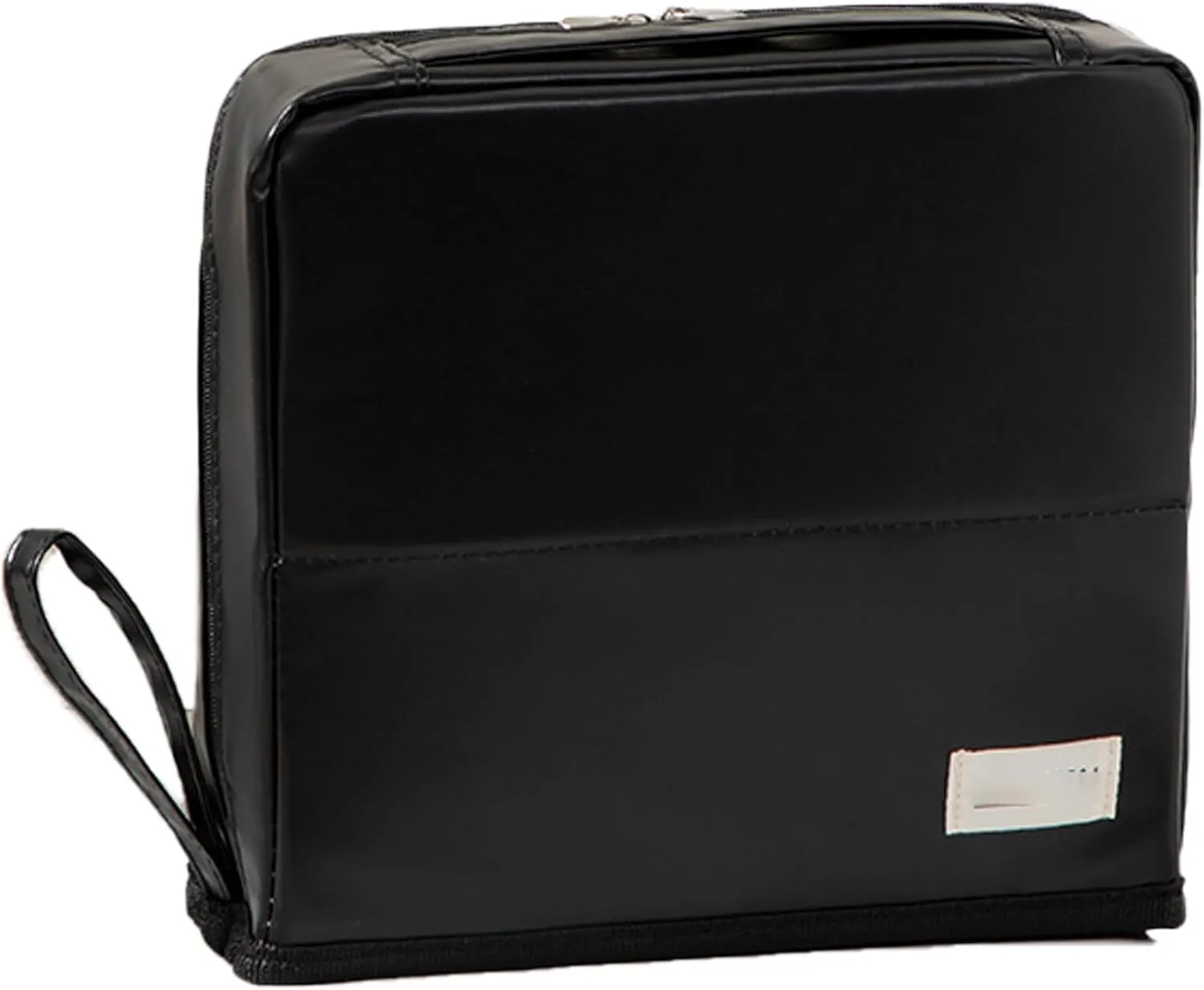 2025 Releveantoe Standing Makeup Bag – Portable, Large Capacity, Stand Up Makeup Bag, Multiple Compartments Keep Makeup And Tools Neatly Sorted (Black-PU, Only Bag)