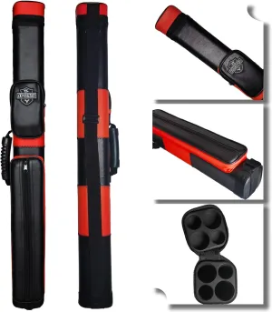 2x2 Hard cue case Square Pool Cue Billiard Stick Carrying Case