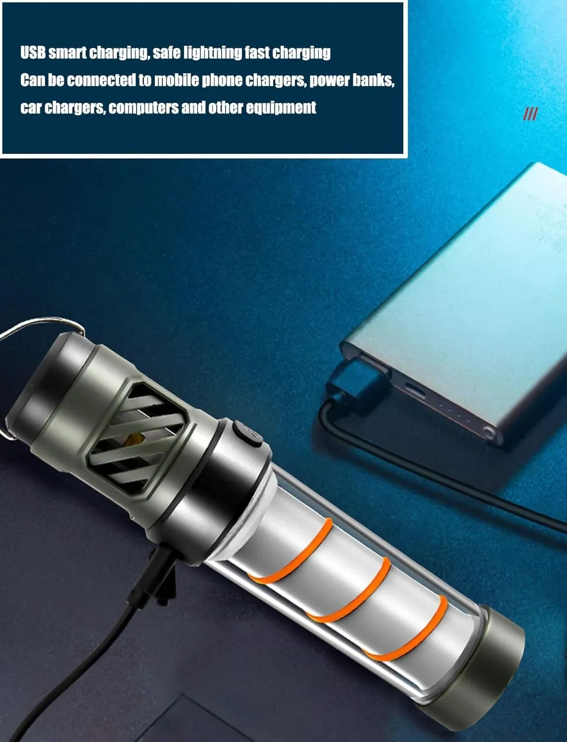 3 in 1 Outdoor Mosquito Repeller Camping Tent Light Lantern Flashlight