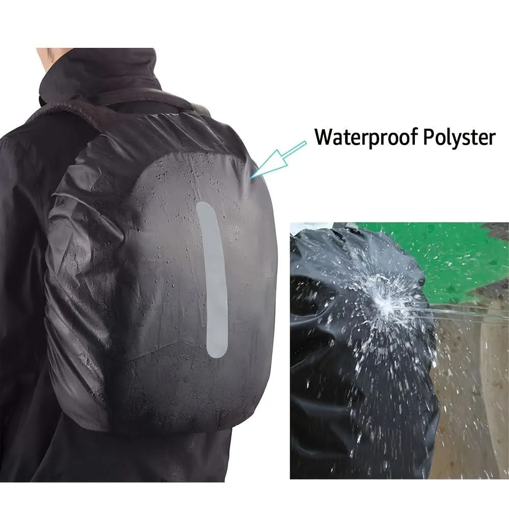 30-40L Waterproof Backpack Rain Cover with Reflective Design