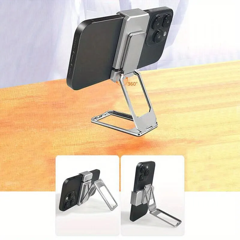 360° Rotation Foldable Metal Phone Stand