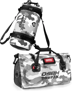 40L Waterproof Duffel Bag & 25L Dry Bag