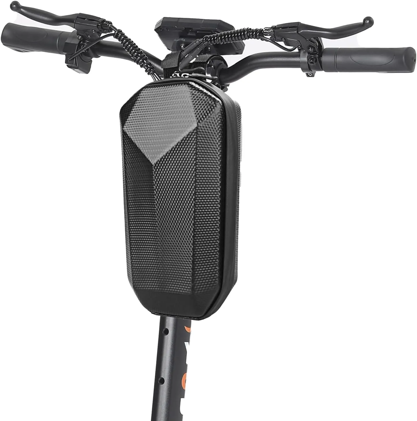 4L Electric Scooter Handlebar Bag, Waterproof Adjustable Straps E-bike Scooter Storage Bag Front Hanging Bag Hard Shell Escooter Accessories
