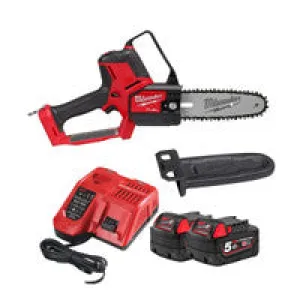 5.0Ah Excellent with Batteries Milwaukee 20cm Saw 2x FHS20-502X HATCHET„¢ Pocket-friendly M18 18V FUEL„¢ Pruning