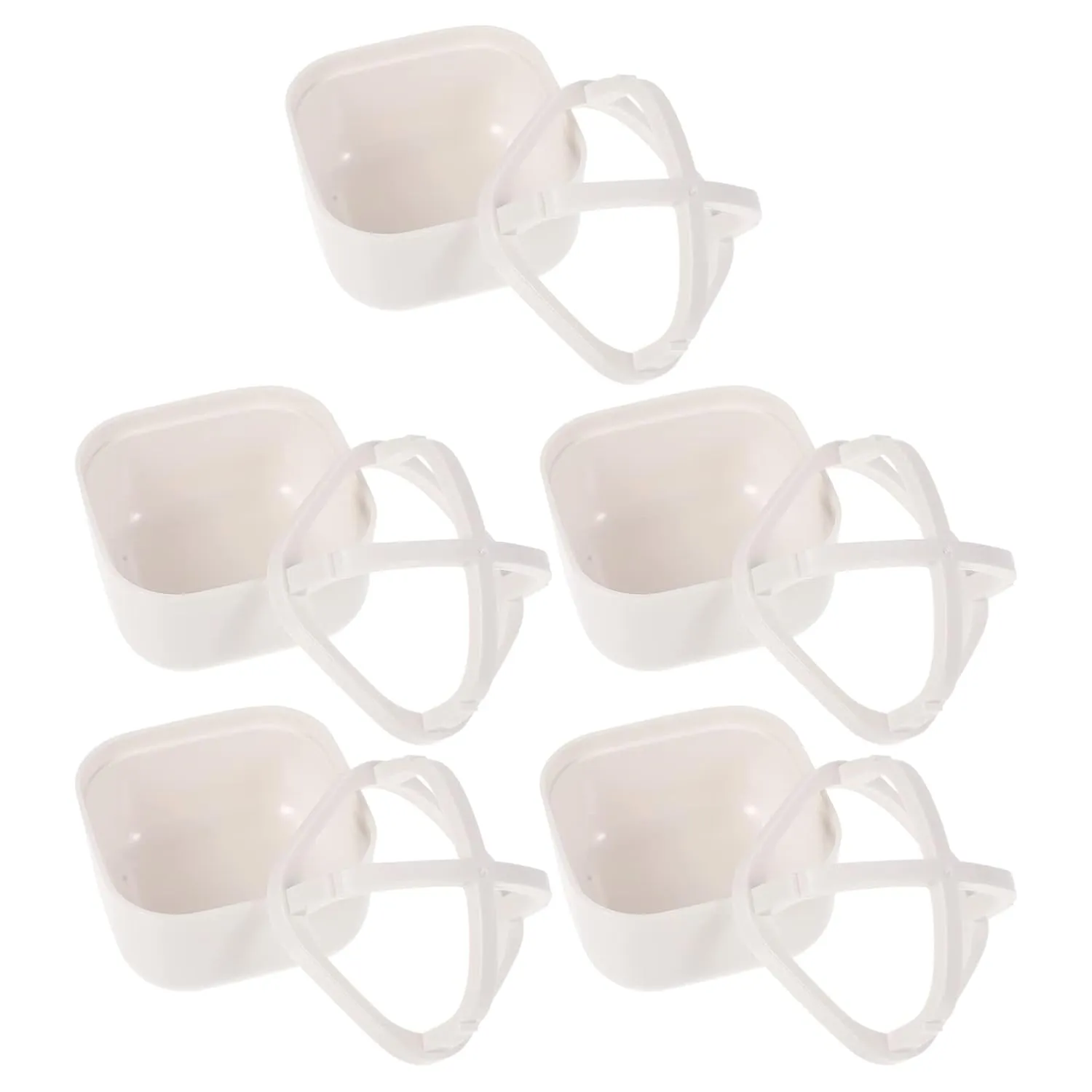 5Pcs Makeup Sponge Holder Stands Reusable Puff Display Racks for Easy Access and Air Drying Durable Storage Organizer for Beauty Sponges Dust Design