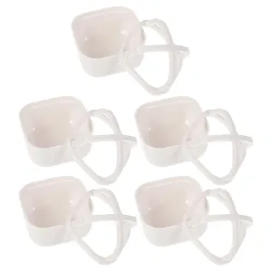 5Pcs Makeup Sponge Holder Stands Reusable Puff Display Racks for Easy Access and Air Drying Durable Storage Organizer for Beauty Sponges Dust Design
