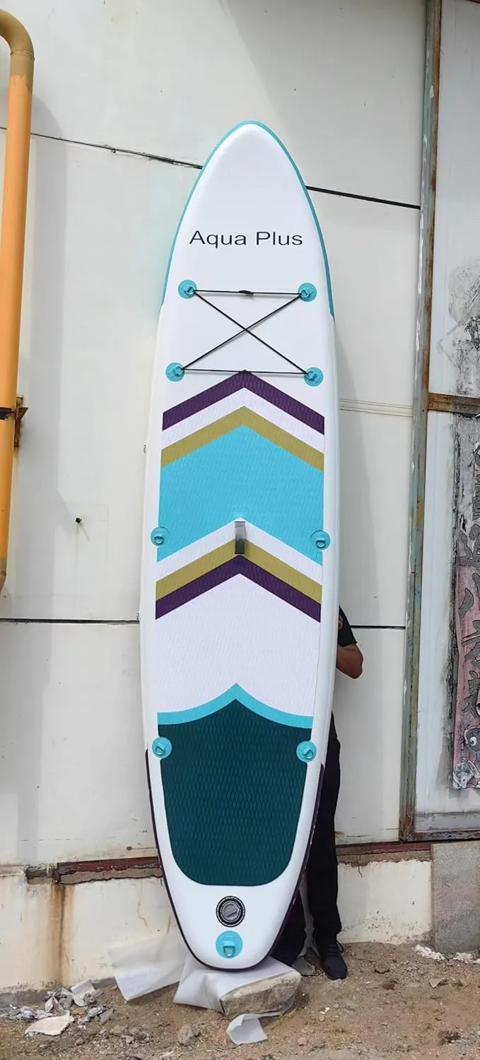 6inches Thick Inflatable SUP for All Skill Levels Stand Up Paddle Board,Paddle,Pump,ISUP Travel Backpack, Leash,Shoulder Strap,Youth,Adult Inflatable Paddle Board