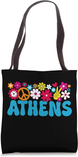 70s Athens Tote Bag
