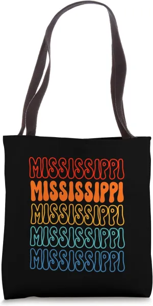 70s Mississippi Tote Bag