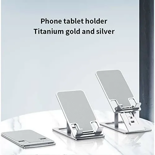 Adjustable Phone & Tablet Stand (Black)