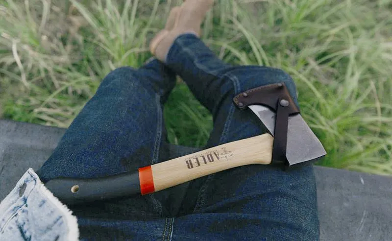 Adler Premium Yankee Hatchet with Sheath