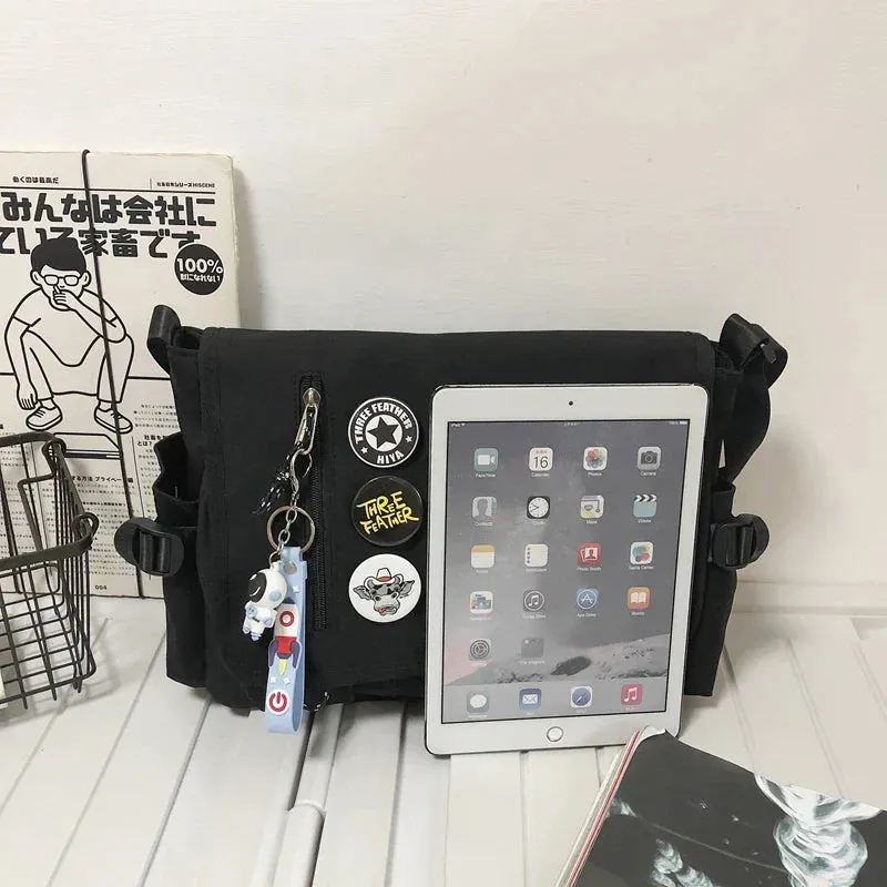 Adonis | Trendy Nylon Lightweight Crossbody Messenger Bag