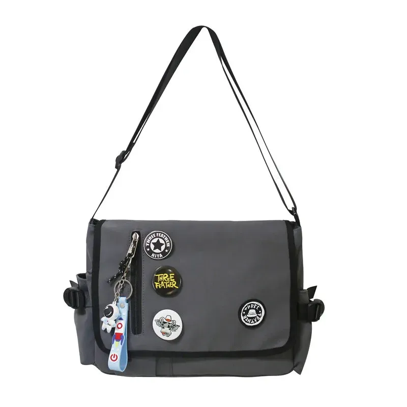 Adonis | Trendy Nylon Lightweight Crossbody Messenger Bag