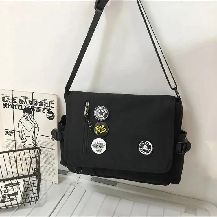 Adonis | Trendy Nylon Lightweight Crossbody Messenger Bag