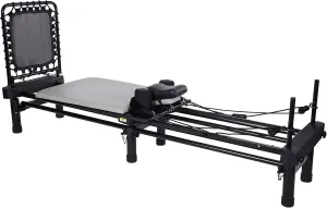 AeroPilates Reformer Home Workout Equipment, Pilates Machine w/Resistance