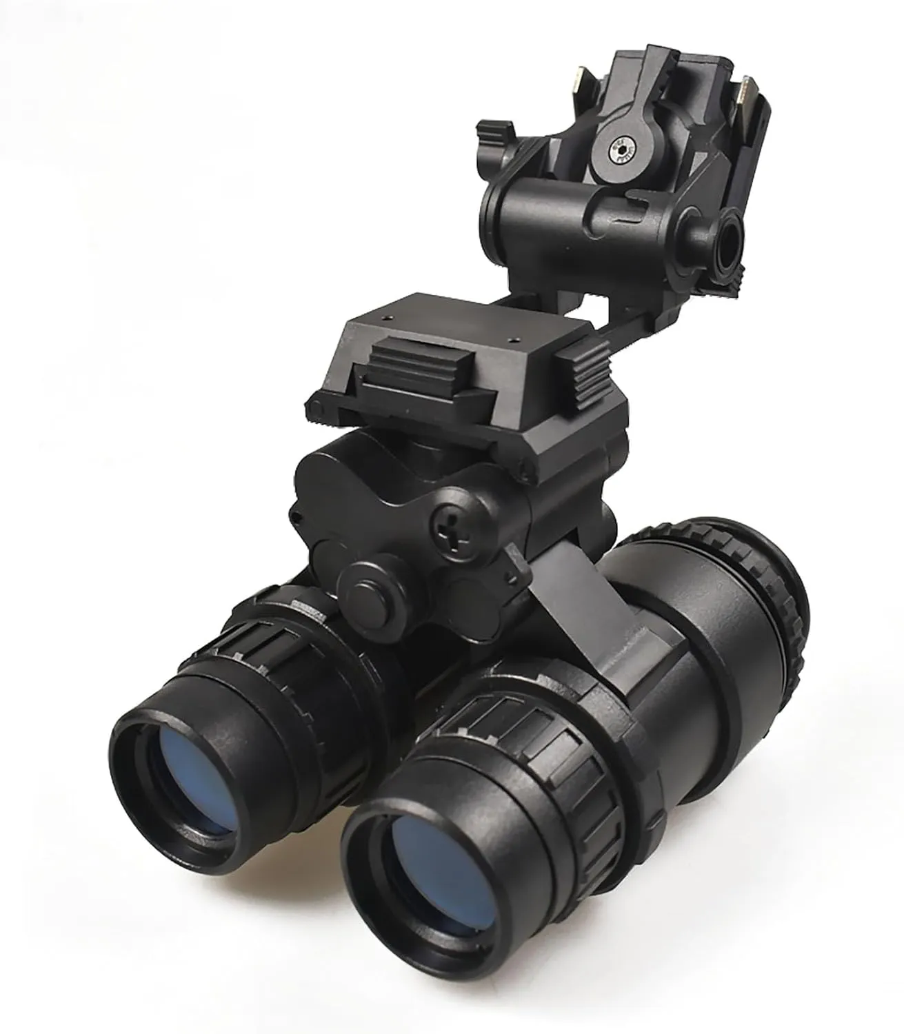 Airsoft Tactical PVS15 Night Vision Goggles Dummy Binoculars with Helmet Mount No Function NVG Model for Tactical Decoration and Props