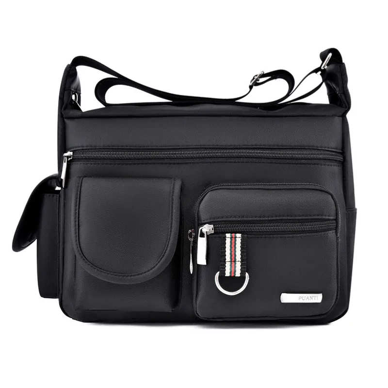 Aleck | Multi-Pocket Shoulder Bag with Adjustable Strap