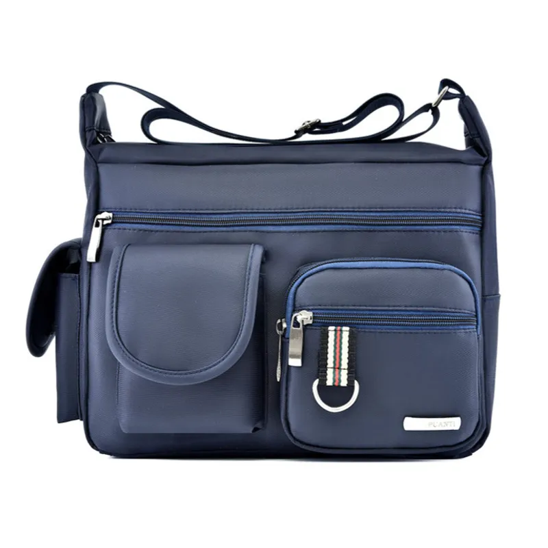 Aleck | Multi-Pocket Shoulder Bag with Adjustable Strap