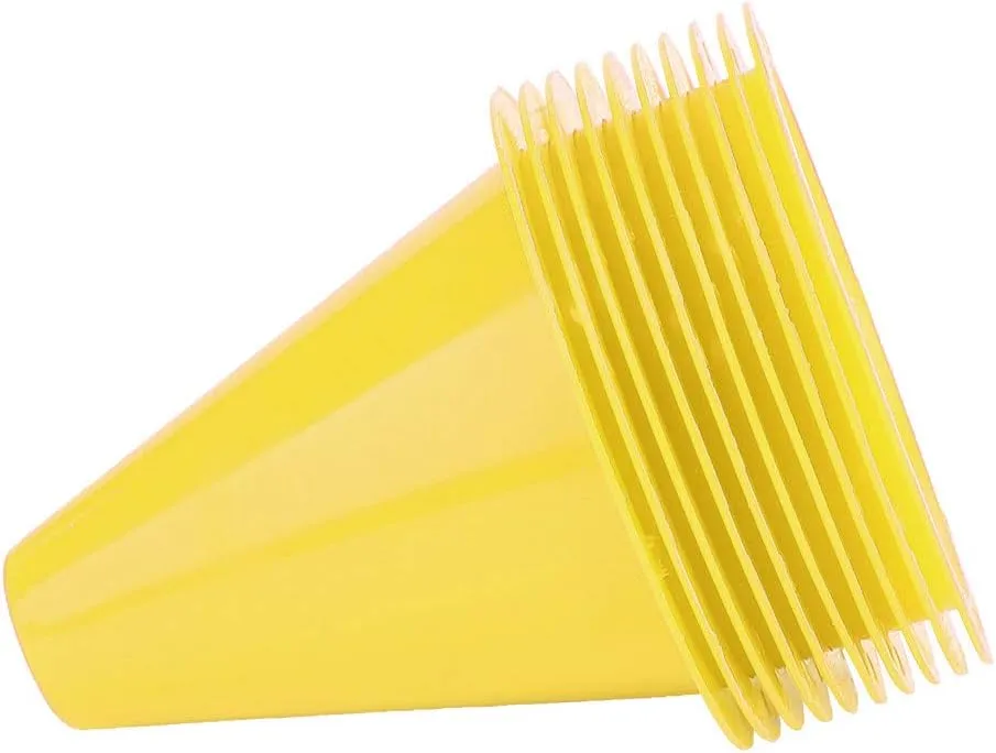 Alomejor 10pcs Football Cones Training Traffic Cones for Training Football
