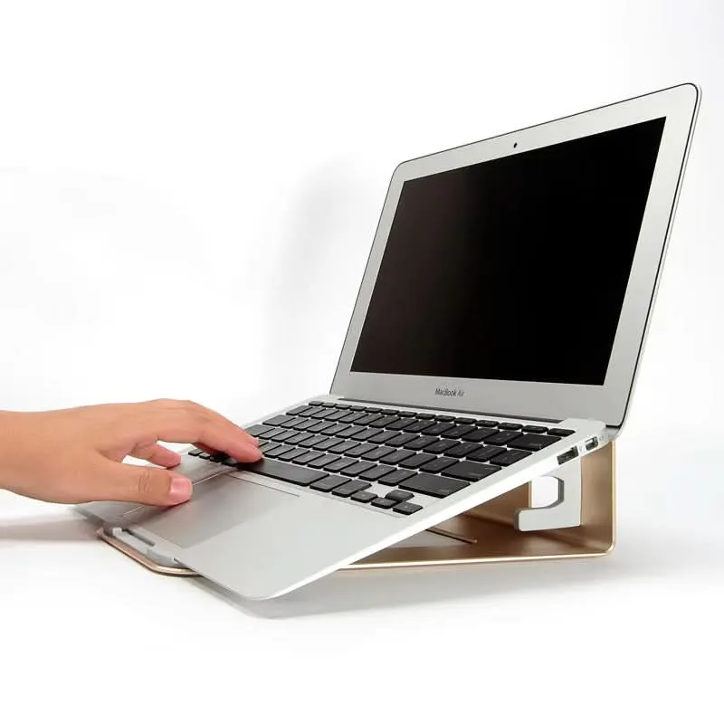 Aluminum Alloy Laptop Stand - Portable Cooling Base