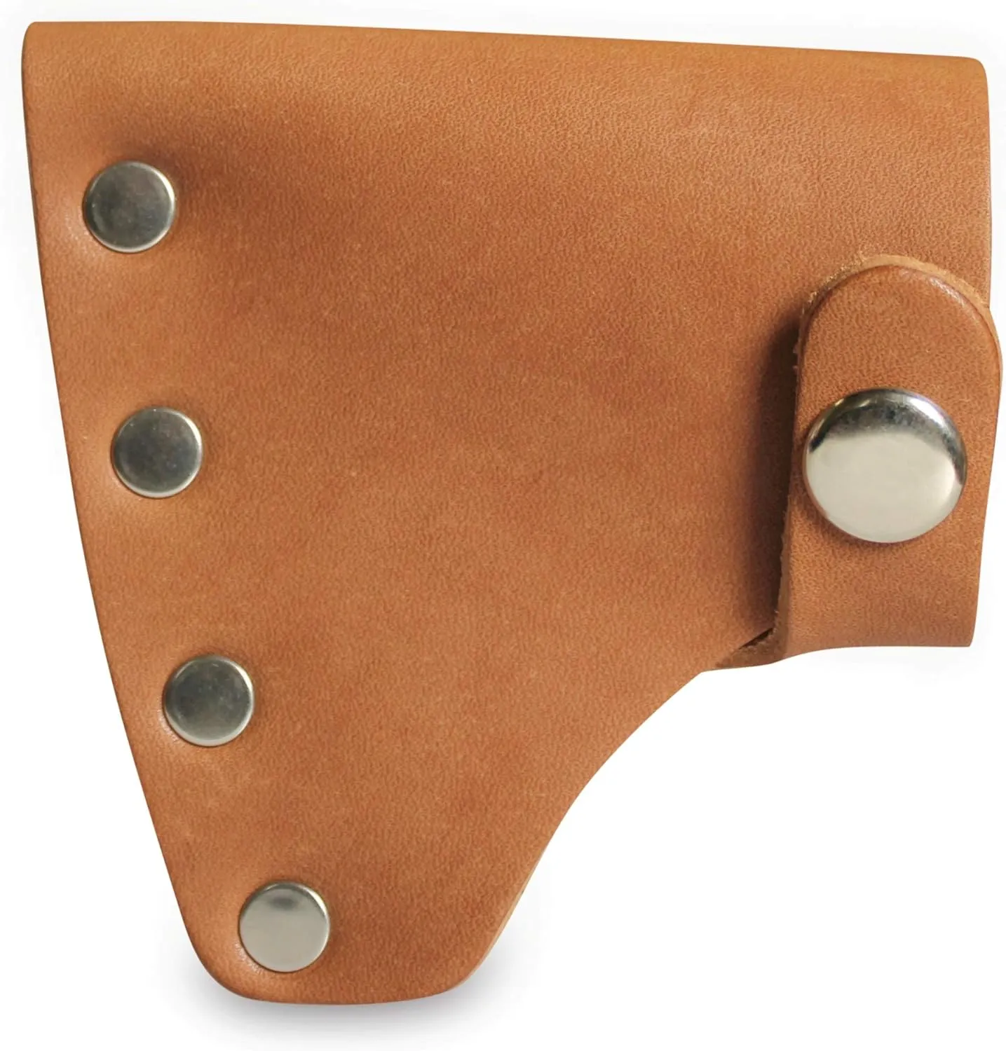 American Bench Craft Leather Hatchet Sheath - Fits ESTWING Hatchet Sportsman's Axe Models E14A & E24A - Premium Full Grain Leather Hatchet Cover | Leather Axe Sheath with Riveted Design | Tan