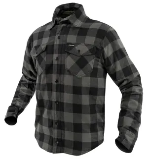 ARGON HATCHET BLACK/GREY WOMENS FLANNO RIDING SHIRT