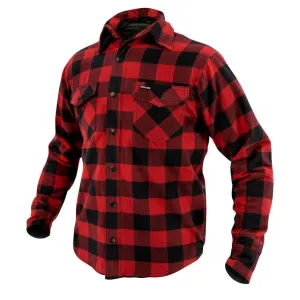 ARGON HATCHET BLACK/RED FLANNO RIDING SHIRT