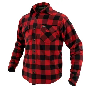 Argon Hatchet Men's Flanno Textile Jacket -Black/Red