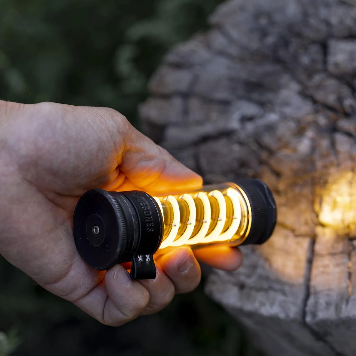 Barebones Edison Light Stick – Tumbled Steel, USB Rechargeable LED Lantern and Flashlight with 7 Modes, 40  Hour Run Time, Camping Essentials with Magnetic Base