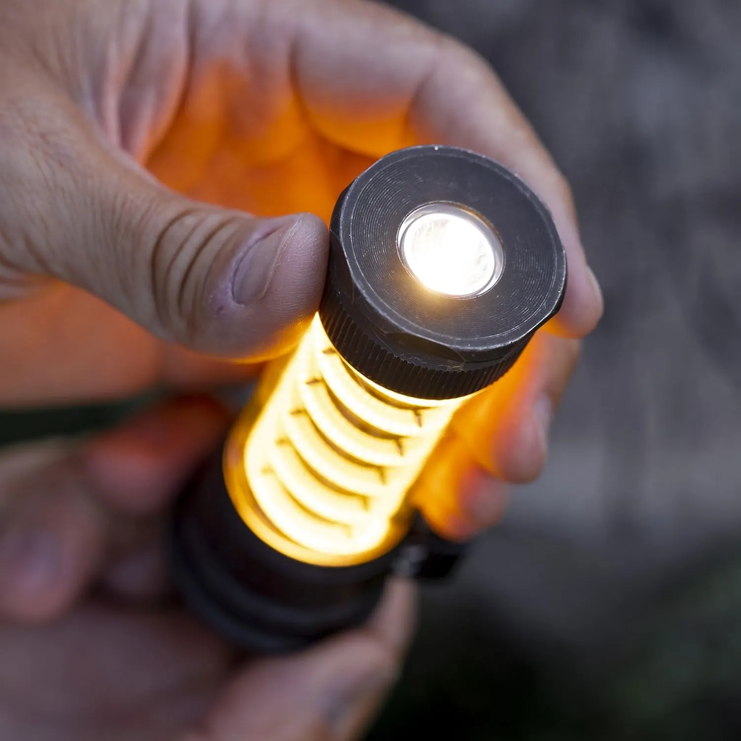 Barebones Edison Light Stick – Tumbled Steel, USB Rechargeable LED Lantern and Flashlight with 7 Modes, 40  Hour Run Time, Camping Essentials with Magnetic Base