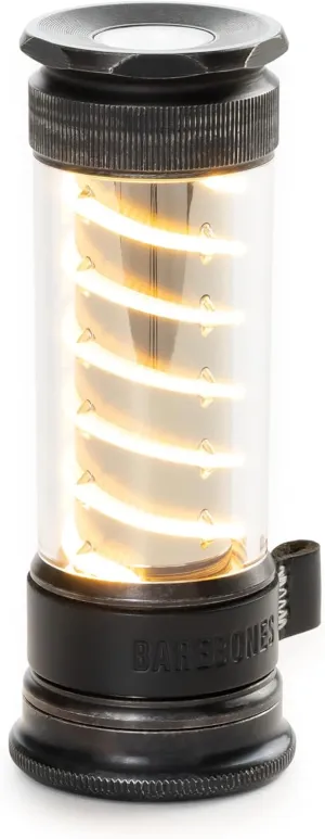 Barebones Edison Light Stick – Tumbled Steel, USB Rechargeable LED Lantern and Flashlight with 7 Modes, 40  Hour Run Time, Camping Essentials with Magnetic Base