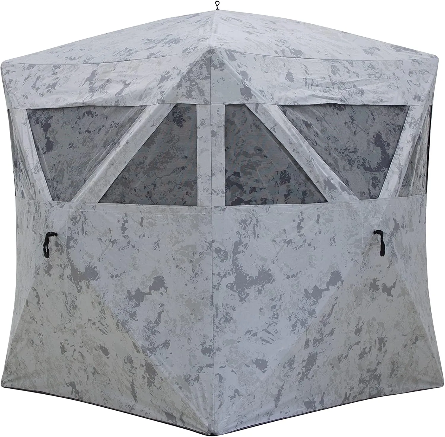 Barronett Blinds Radar Portable Hunting Blind, Pop-Up Hub Blind, Zipperless Windows, Lightweight, 2-Person, 67" x 71" x 71"