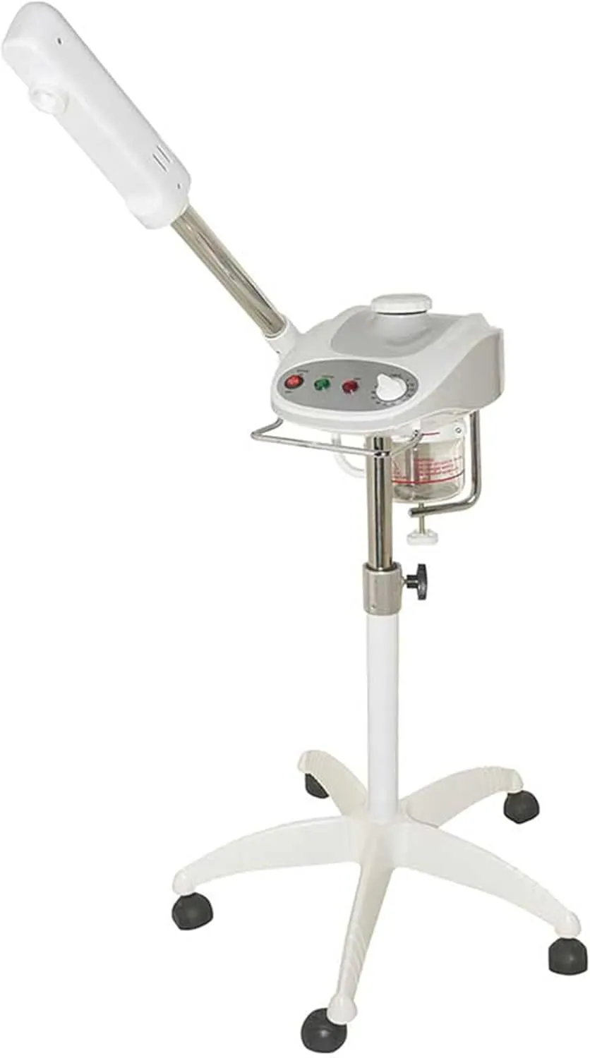 Basic Ozone Facial Steamer for Estheticians With Silent Timer, Digital Controls & Aromatherapy - Professional Grade With Stand, 20 lbs
