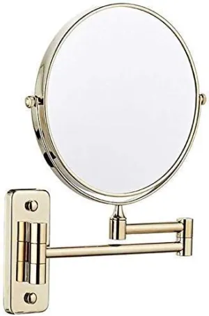 Bathroom Mirrors Wall Mounted Double-Sided 3X Magnification Cosmetic Mirror 8-inch Vanity Mirror 360 Free Rotation