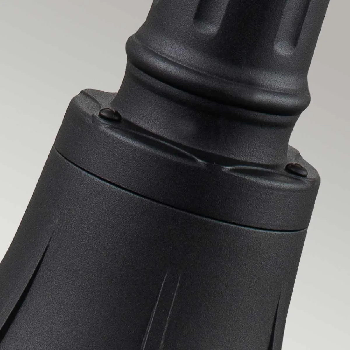 Bayview 1 Light Medium Pillar Lantern | Black