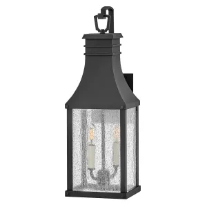 Beacon Hill 2lt Medium Wall Lantern | Museum Black
