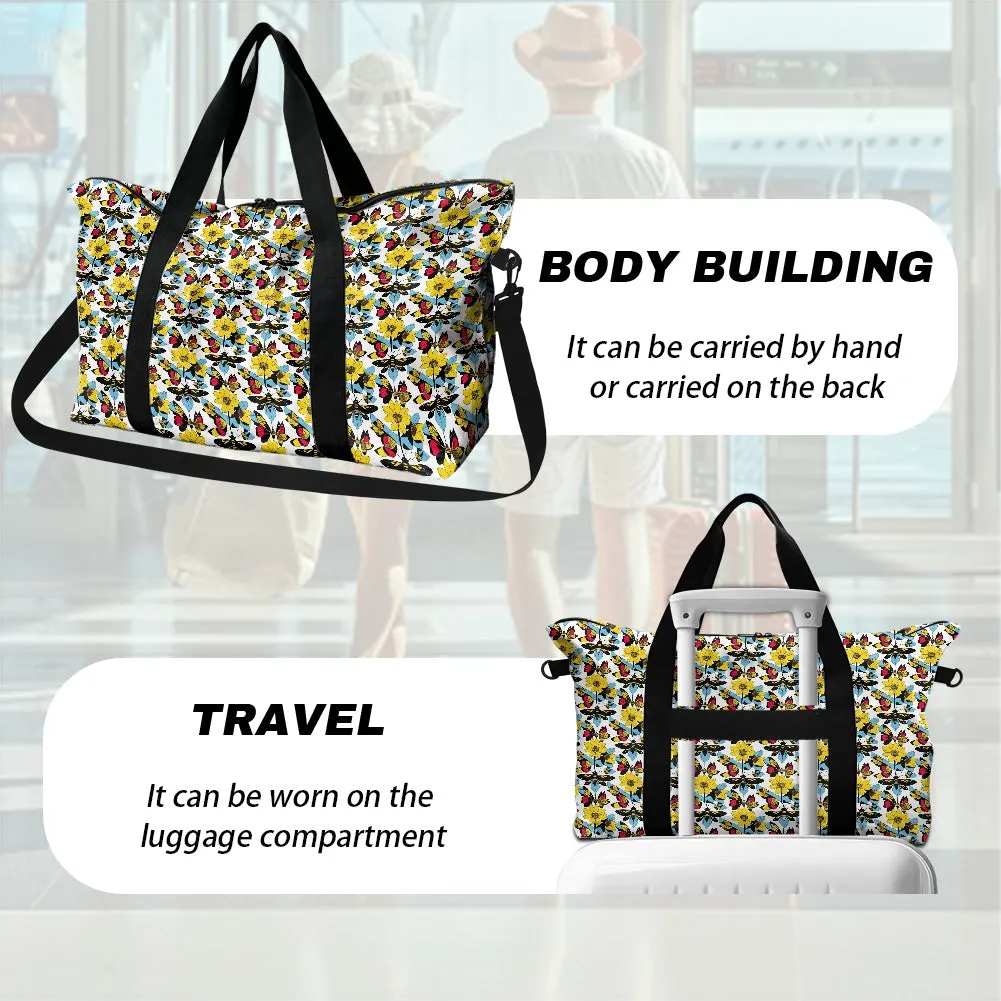 Bees and Butterflies Lightweight luggage