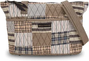 Bella Taylor Small Tote | Lightweight Quilted Fabric Purses for Women