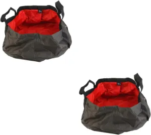 BESPORTBLE 2pcs On Foot Travel Water Container