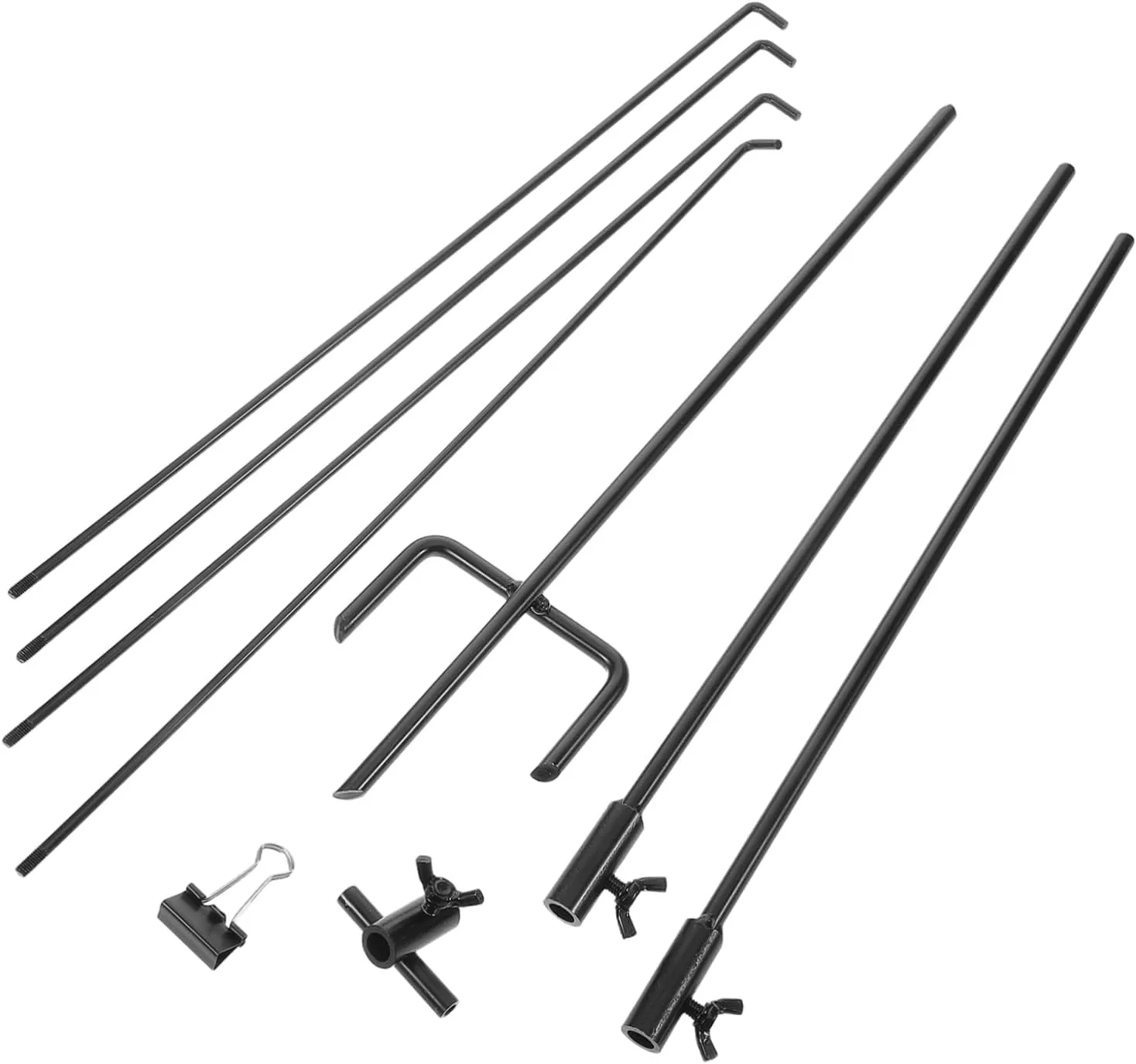BESPORTBLE Adjustable Portable Stand for Paper Shooting Metal Holder Enhanced Stability for Outdoor Range Practice and Quick Setup