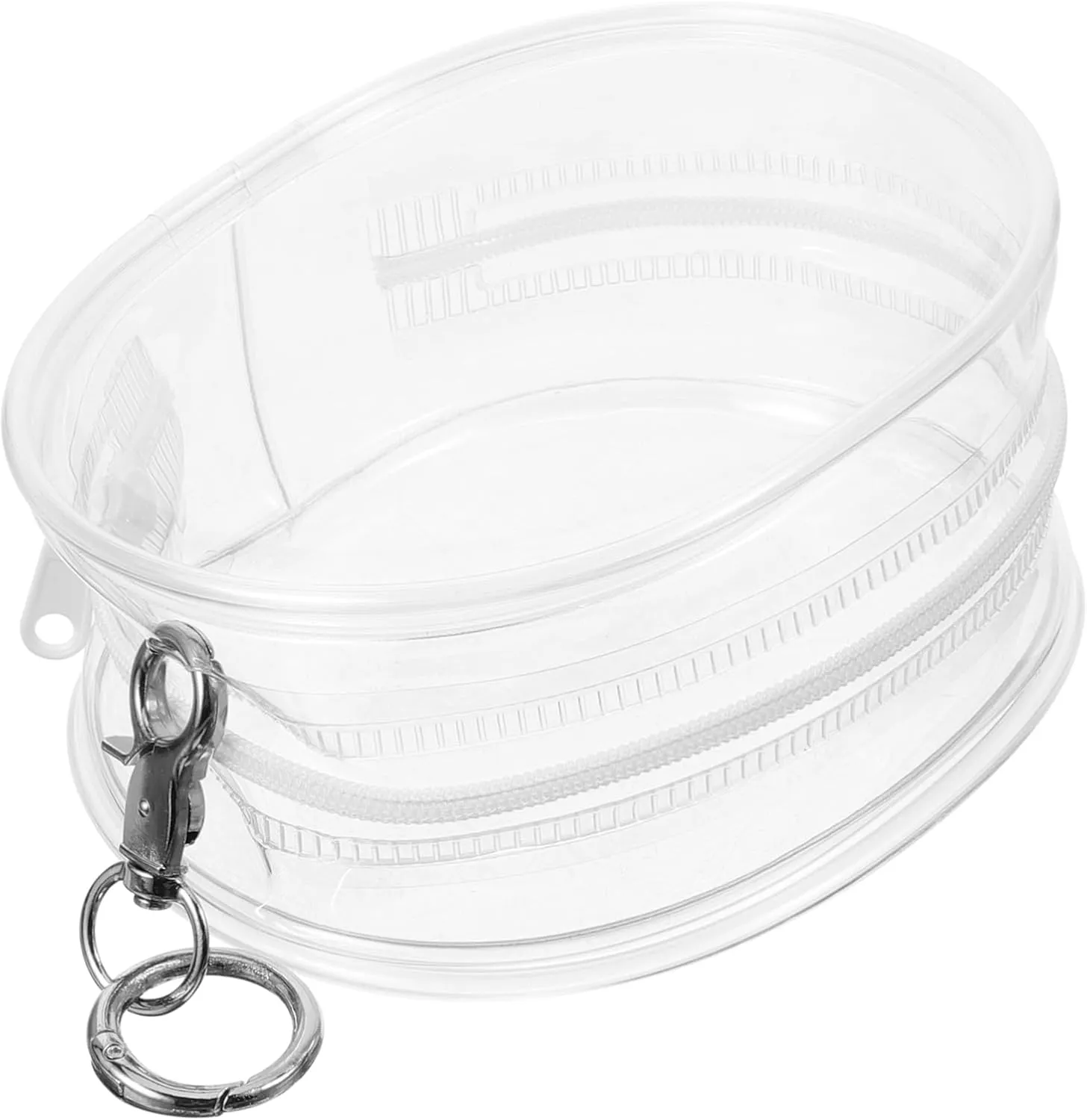 BESPORTBLE Outdoor Doll Storage Holder Clear Doll Carrying Bag with Hook Lightweight and Portable Organizer for Display and Travel