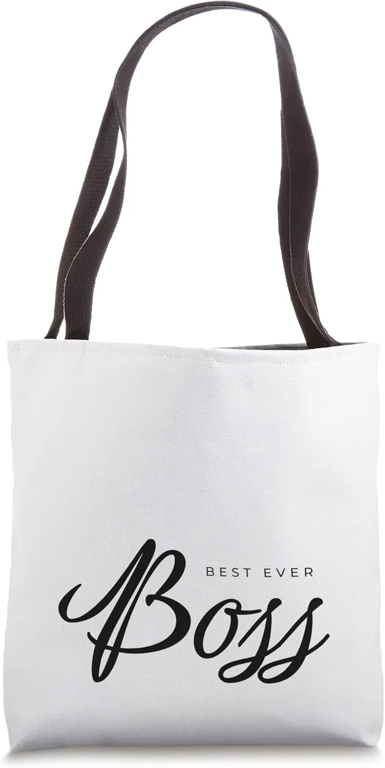 Best Ever Boss Tote Bag
