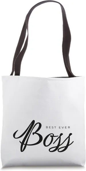 Best Ever Boss Tote Bag